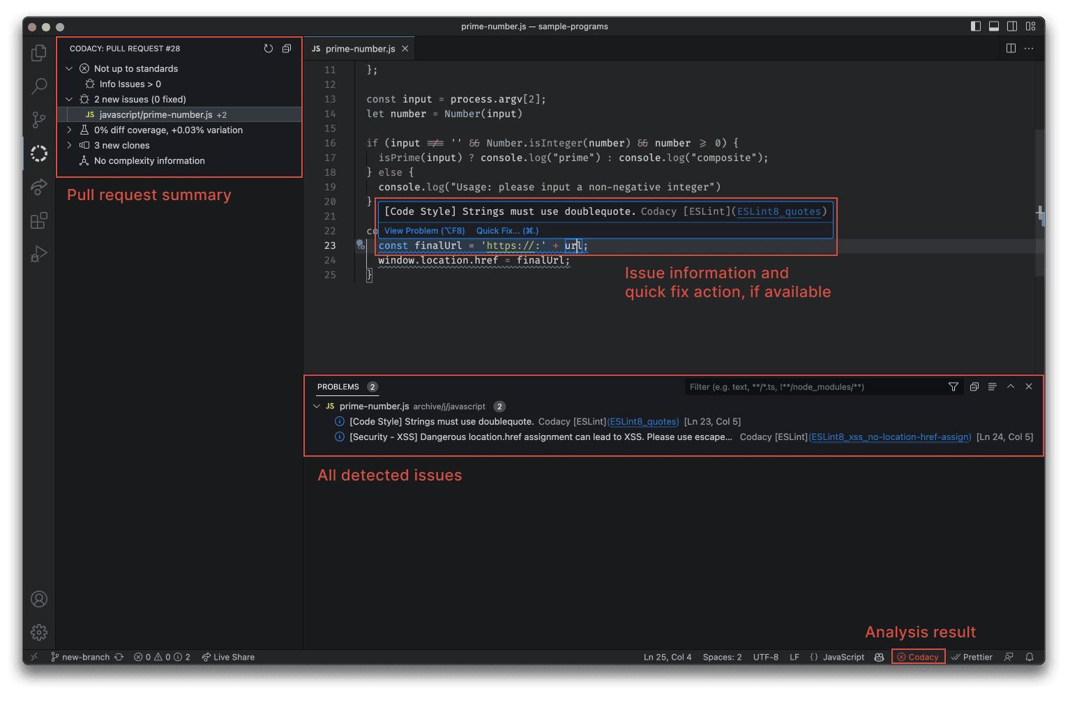 Visual Studio Code extension